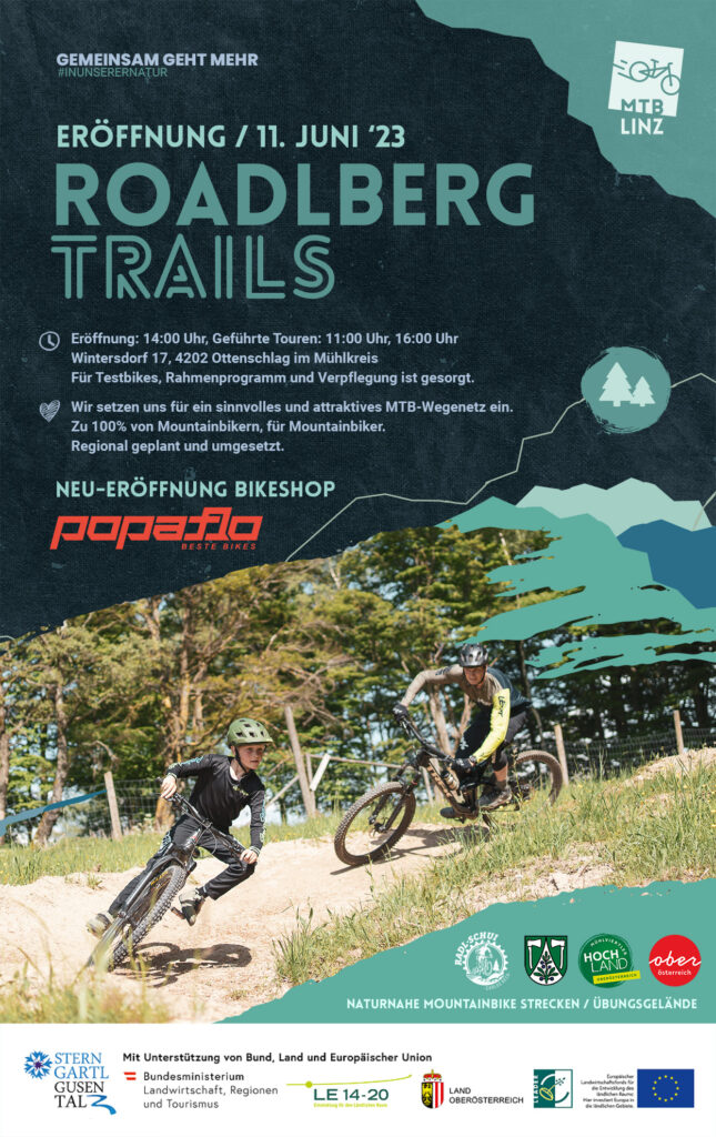 Roadlberg-Trails Eröffnung